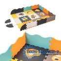 Mata edukacyjna piankowa puzzle zwierzątka kolorowa 114 x 114 cm 25 elementów Mata edukacyjna piankowa puzzle zwierzątka kolorowa 114 x 114 cm 25 elementów