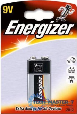 Baterie ENERGIZER Alkaliczna 9V 1 szt. EN629740 Baterie ENERGIZER Alkaliczna 9V 1 szt. EN629740