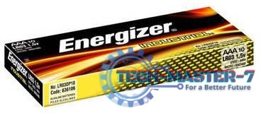 Baterie ENERGIZER Alkaliczna AAA (LR03, R03, 24A, MN2400, AM4, UM4, HP16) 10 szt. 636106 Baterie ENERGIZER Alkaliczna AAA (LR03, R03, 24A, MN2400, AM4, UM4, HP16) 10 szt. 636106