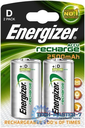 Baterie ENERGIZER Niklowo-metalowo-wodorkowa HR20 2500mAh 2 szt. 633002/626149 Baterie ENERGIZER Niklowo-metalowo-wodorkowa HR20 2500mAh 2 szt. 633002/626149