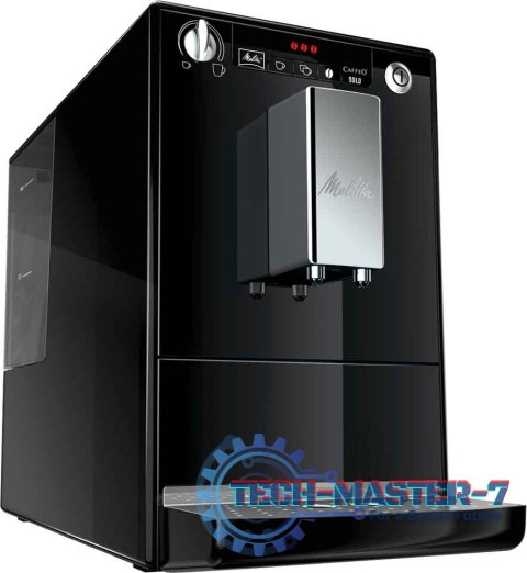 Ekspres ciśneniowy MELITTA Caffeo Solo Czarny E 950-101 Ekspres ciśneniowy MELITTA Caffeo Solo Czarny E 950-101