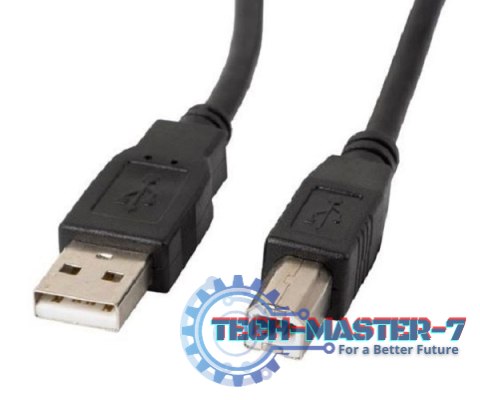 Kabel USB LANBERG USB typ B 1 Kabel USB LANBERG USB typ B 1