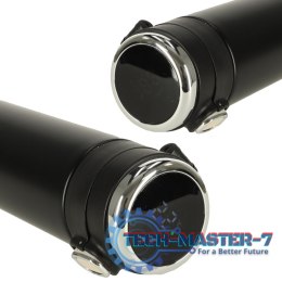 Kubek bidon termiczny z ustnikiem termos LED 420ml czarny