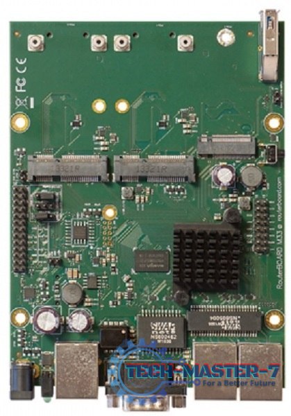 MIKROTIK RBM33G ROUTERBOARD 2X CPU CORE, 880MHZ, 256MB, 3XGE, 2XMINIPCI, 1XUSB 3.0, MICROSD, M.2 SLOT MIKROTIK RBM33G ROUTERBOARD 2X CPU CORE, 880MHZ, 256MB, 3XGE, 2XMINIPCI, 1XUSB 3.0, MICROSD, M.2 SLOT