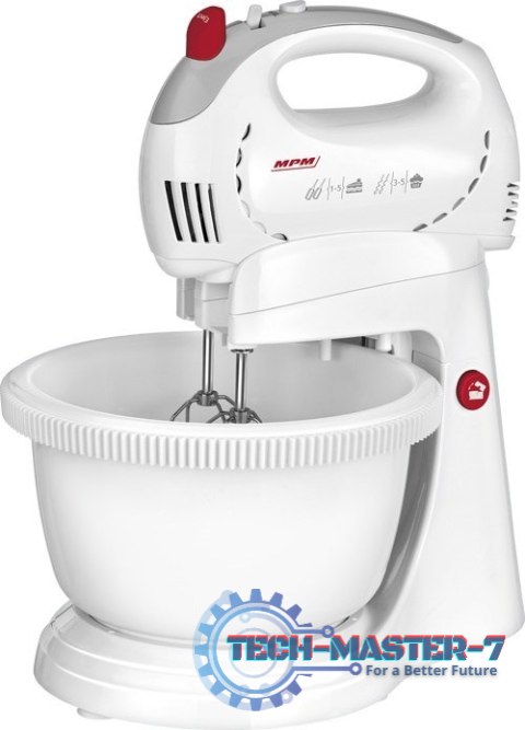 Mikser ręczny MPM MMR-17Z (300W /2.4l / Biały) Mikser ręczny MPM MMR-17Z (300W /2.4l / Biały)