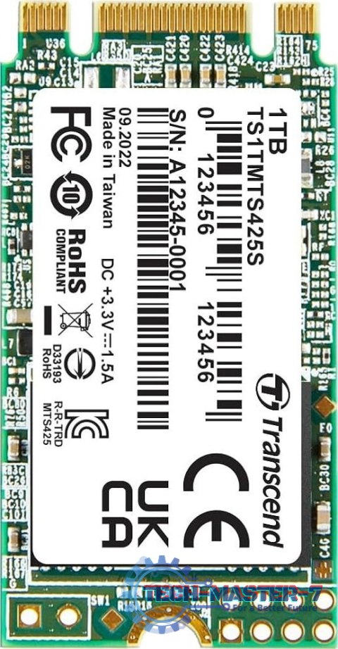 Dysk SSD TRANSCEND TS1TMTS425S (M.2 2242″ /1 TB ) Dysk SSD TRANSCEND TS1TMTS425S (M.2 2242″ /1 TB )