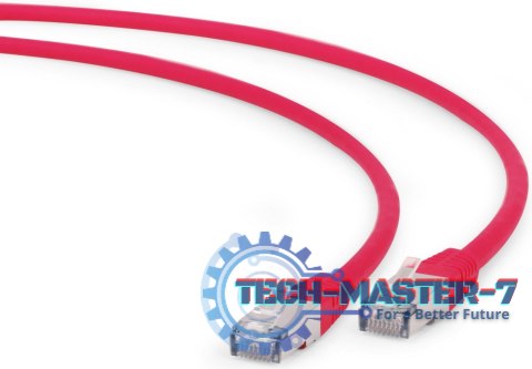 GEMBIRD RJ-45 - RJ-45 0.25 m Czerwony 0.25 Patchcord GEMBIRD RJ-45 - RJ-45 0.25 m Czerwony 0.25 Patchcord