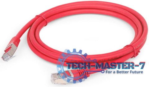 GEMBIRD RJ-45 - RJ-45 0.25 m Czerwony 0.25 Patchcord GEMBIRD RJ-45 - RJ-45 0.25 m Czerwony 0.25 Patchcord