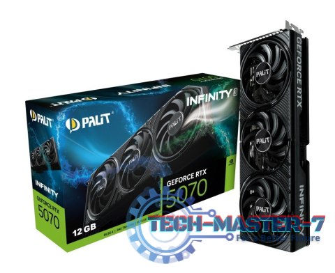 Karta graficzna GeForce RTX 5070 INFINITY 3 12 GB GDDR7 Karta graficzna GeForce RTX 5070 INFINITY 3 12 GB GDDR7
