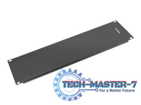 LANBERG 19inch blanking panel 3U black LANBERG 19inch blanking panel 3U black