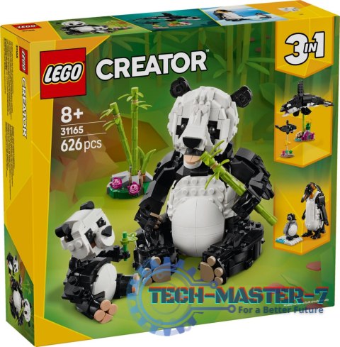 LEGO LEGO CREATOR Dzikie zwierzęta: rodzina pand 31165 LEGO LEGO CREATOR Dzikie zwierzęta: rodzina pand 31165