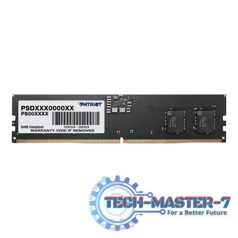 Pamięć PATRIOT (UDIMM/DDR5/16 GB/5600MHz/40CL/SINGLE) Pamięć PATRIOT (UDIMM/DDR5/16 GB/5600MHz/40CL/SINGLE)