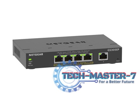 Przełącznik NETGEAR GS305EP-100PES (1x 10/100/1000 ) Przełącznik NETGEAR GS305EP-100PES (1x 10/100/1000 )