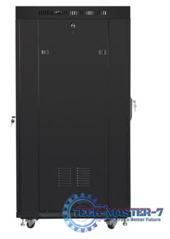 SZAFA INSTALACYJNA RACK STOJĄCA 19" 37U 800X1000 CZARNA DRZWI SZKLANE LCD LANBERG (FLAT PACK) V2 SZAFA INSTALACYJNA RACK STOJĄCA 19" 37U 800X1000 CZARNA DRZWI SZKLANE LCD LANBERG (FLAT PACK) V2