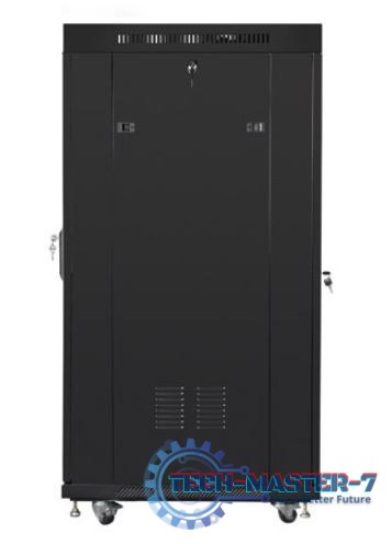 SZAFA INSTALACYJNA RACK STOJĄCA 19" 37U 800X1000 CZARNA DRZWI SZKLANE LCD LANBERG (FLAT PACK) V2 SZAFA INSTALACYJNA RACK STOJĄCA 19" 37U 800X1000 CZARNA DRZWI SZKLANE LCD LANBERG (FLAT PACK) V2