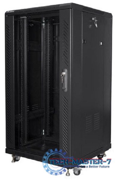 Szafa stojąca 19cali 22U 600X600mm czarna Szafa stojąca 19cali 22U 600X600mm czarna