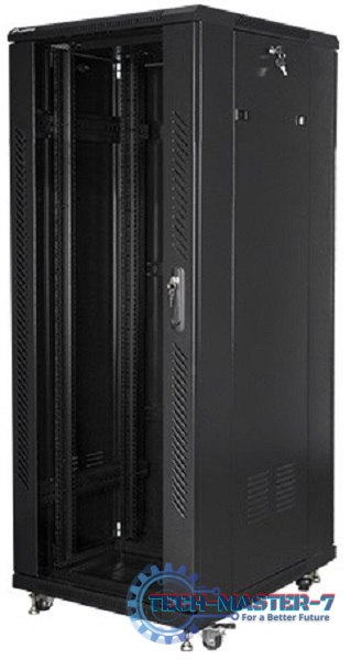 Szafa stojąca Rack 19'' 32U 600x800mm czarna Szafa stojąca Rack 19'' 32U 600x800mm czarna