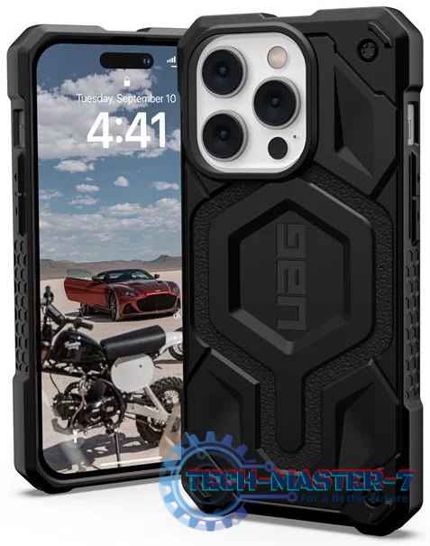 UAG Monarch - obudowa ochronna do iPhone 14 Pro kompatybilna z MagSafe (black) UAG Monarch - obudowa ochronna do iPhone 14 Pro kompatybilna z MagSafe (black)