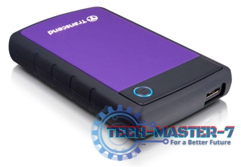 Dysk zewnętrzny HDD TRANSCEND StoreJet 25H3P (1TB /Czarno-fioletowy ) Dysk zewnętrzny HDD TRANSCEND StoreJet 25H3P (1TB /Czarno-fioletowy )