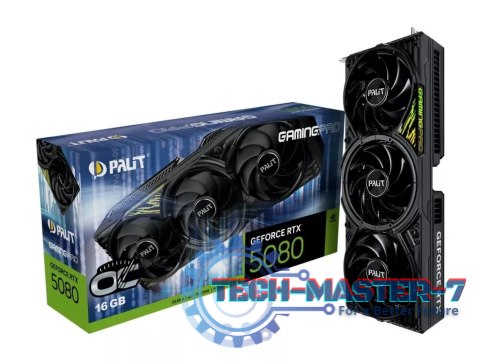 Karta graficzna RTX 5080 GAMING PRO OC 16GB GDDR7 Karta graficzna RTX 5080 GAMING PRO OC 16GB GDDR7
