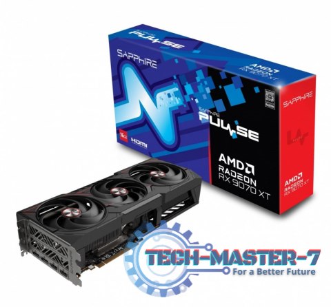 Karta graficzna SAPPHIRE Radeon RX 9070 XT PULSE 16 GB GDDR6 (11348-03-20G) Karta graficzna SAPPHIRE Radeon RX 9070 XT PULSE 16 GB GDDR6 (11348-03-20G)