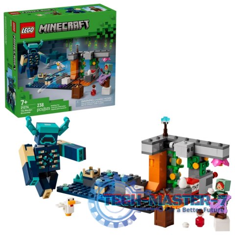 LEGO MINECRAFT Spotkanie ze strażnikiem 21274 LEGO MINECRAFT Spotkanie ze strażnikiem 21274