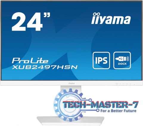 Monitor IIYAMA XUB2497HSN-W1 (23.8" /IPS /100Hz /1920 x 1080 /Biały) Monitor IIYAMA XUB2497HSN-W1 (23.8" /IPS /100Hz /1920 x 1080 /Biały)