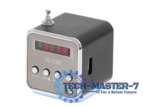 Radio akumulatorowe przenośne głośnik Bluetooth LCD TD-V26 Radio akumulatorowe przenośne głośnik Bluetooth LCD TD-V26