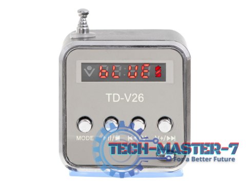 Radio akumulatorowe przenośne głośnik Bluetooth LCD TD-V26 Radio akumulatorowe przenośne głośnik Bluetooth LCD TD-V26