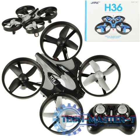 Dron RC JJRC H36 min 2.4GHz 4CH 6 axis czarny Dron RC JJRC H36 min 2.4GHz 4CH 6 axis czarny