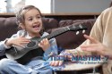 Gitara ukulele dla dzieci drewniana 4 struny nylonowe ECOTOYS ECOTOYS