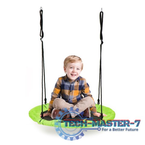 Huśtawka ogrodowa bocianie gniazdo 100cm ECOTOYS zielona ECOTOYS Huśtawka ogrodowa bocianie gniazdo 100cm ECOTOYS zielona ECOTOYS