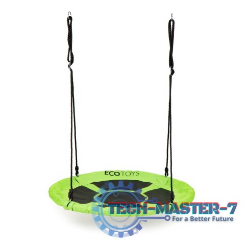 Huśtawka ogrodowa bocianie gniazdo 100cm ECOTOYS zielona ECOTOYS Huśtawka ogrodowa bocianie gniazdo 100cm ECOTOYS zielona ECOTOYS