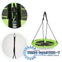 Huśtawka ogrodowa bocianie gniazdo 100cm ECOTOYS zielona ECOTOYS Huśtawka ogrodowa bocianie gniazdo 100cm ECOTOYS zielona ECOTOYS