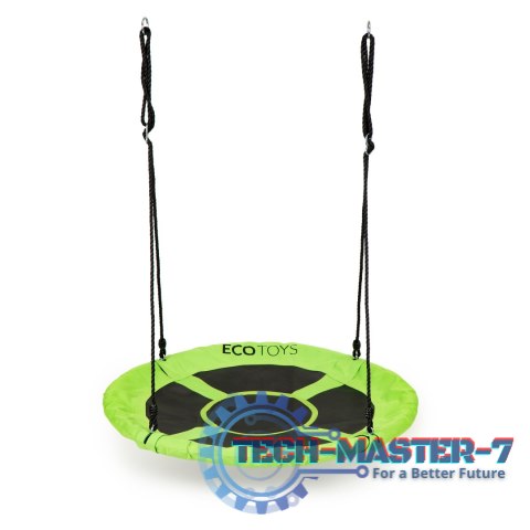 Huśtawka ogrodowa bocianie gniazdo 100cm ECOTOYS zielona ECOTOYS Huśtawka ogrodowa bocianie gniazdo 100cm ECOTOYS zielona ECOTOYS