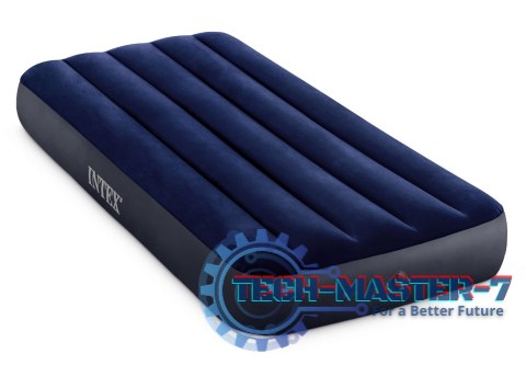 Materac dmuchany 191x76 cm łóżko do spania welurowy INTEX 64756 INTEX Materac dmuchany 191x76 cm łóżko do spania welurowy INTEX 64756 INTEX