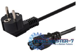 Kabel zasilający ELMAK Wtyczka hybrydowa C/E/F 1.2m. SAVIO CL-67Z
