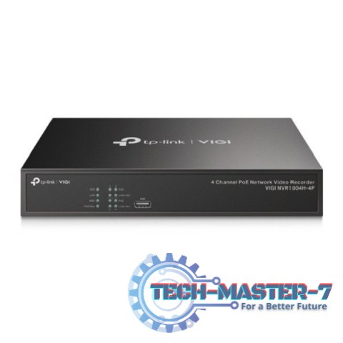 Rejestrator VIGI NVR1004H-4P 4 kanały Rejestrator VIGI NVR1004H-4P 4 kanały