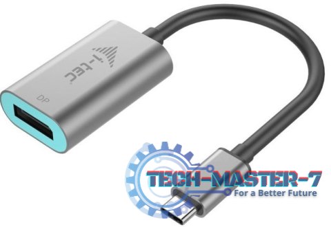 Adapter I-TEC C31METALDP60HZ USB-C 3.1 - DisplayPort Adapter I-TEC C31METALDP60HZ USB-C 3.1 - DisplayPort