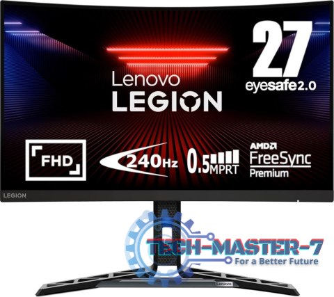 Monitor LENOVO 67B6GAC1EU (27" /VA /240Hz /1920 x 1080 /Czarny) Monitor LENOVO 67B6GAC1EU (27" /VA /240Hz /1920 x 1080 /Czarny)