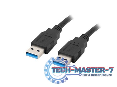 Kabel USB LANBERG USB typ A 0.5 Kabel USB LANBERG USB typ A 0.5