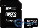 Karta pamięci SILICON POWER 32 GB Adapter SD Karta pamięci SILICON POWER 32 GB Adapter SD