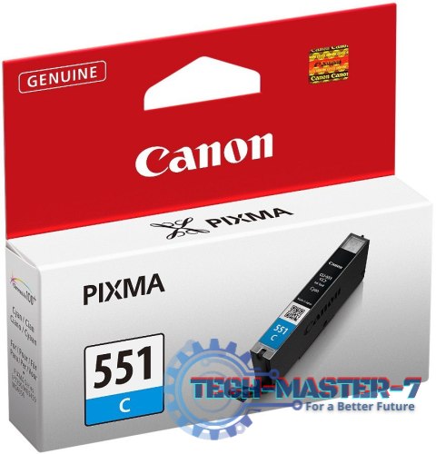 Wkład CANON CLI-551C 6509B001 Wkład CANON CLI-551C 6509B001