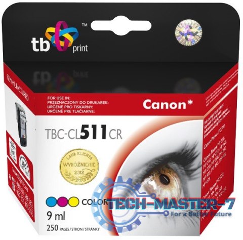 Wkład TB PRINT TBC-CL511CR 2972B009 Wkład TB PRINT TBC-CL511CR 2972B009