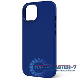 Decoded - silikonowa obudowa ochronna do iPhone 15 kompatybilna z MagSafe (galactic blue)