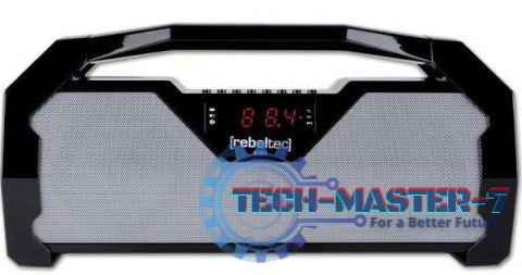 Głośnik bezprzewodowy REBELTEC SoundBox 400 (6h /Czarno-srebrny ) Głośnik bezprzewodowy REBELTEC SoundBox 400 (6h /Czarno-srebrny )