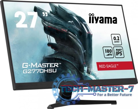 Monitor IIYAMA G2770HSU-B6 (27" /IPS /180Hz /1920 x 1080 /Czarny) Monitor IIYAMA G2770HSU-B6 (27" /IPS /180Hz /1920 x 1080 /Czarny)