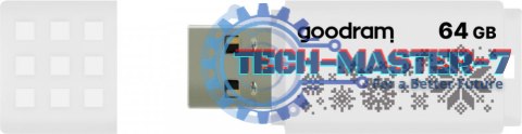 Pendrive (Pamięć USB) GOODRAM (64 GB /USB 2.0 /Biały z wzorem ) Pendrive (Pamięć USB) GOODRAM (64 GB /USB 2.0 /Biały z wzorem )