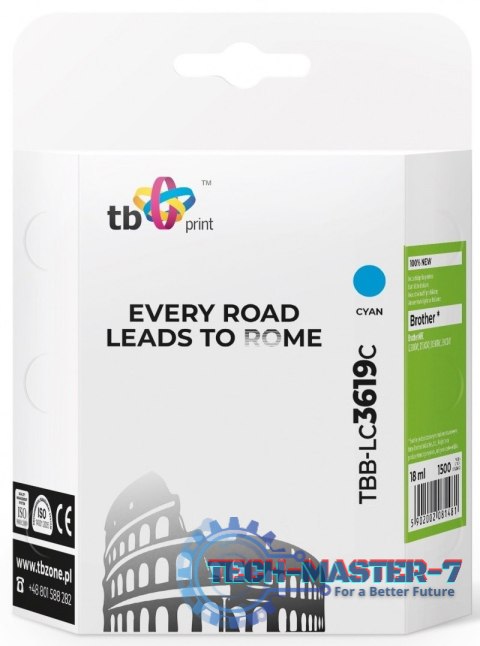 Tusz TB PRINT TBB-LC3619C LC3619C Tusz TB PRINT TBB-LC3619C LC3619C