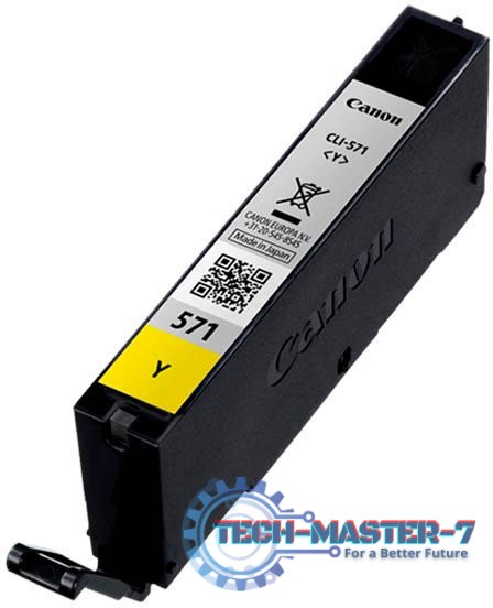 Wkład CANON CLI-571 Żółty 0388C001 Wkład CANON CLI-571 Żółty 0388C001